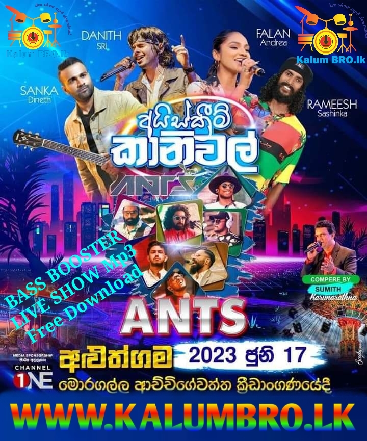 ANTS LIVE IN ALUTHGAMA MORAGALLA ACHCHIGEWATTA GROUND ICE CREAM CARNIVEL 2023