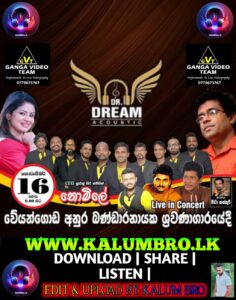 DR DREAM LIVE IN WEYANGODA 2024-11-16