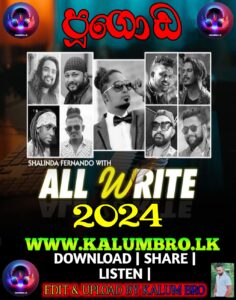 ALL WRITE LIVE IN PUGODA 2024